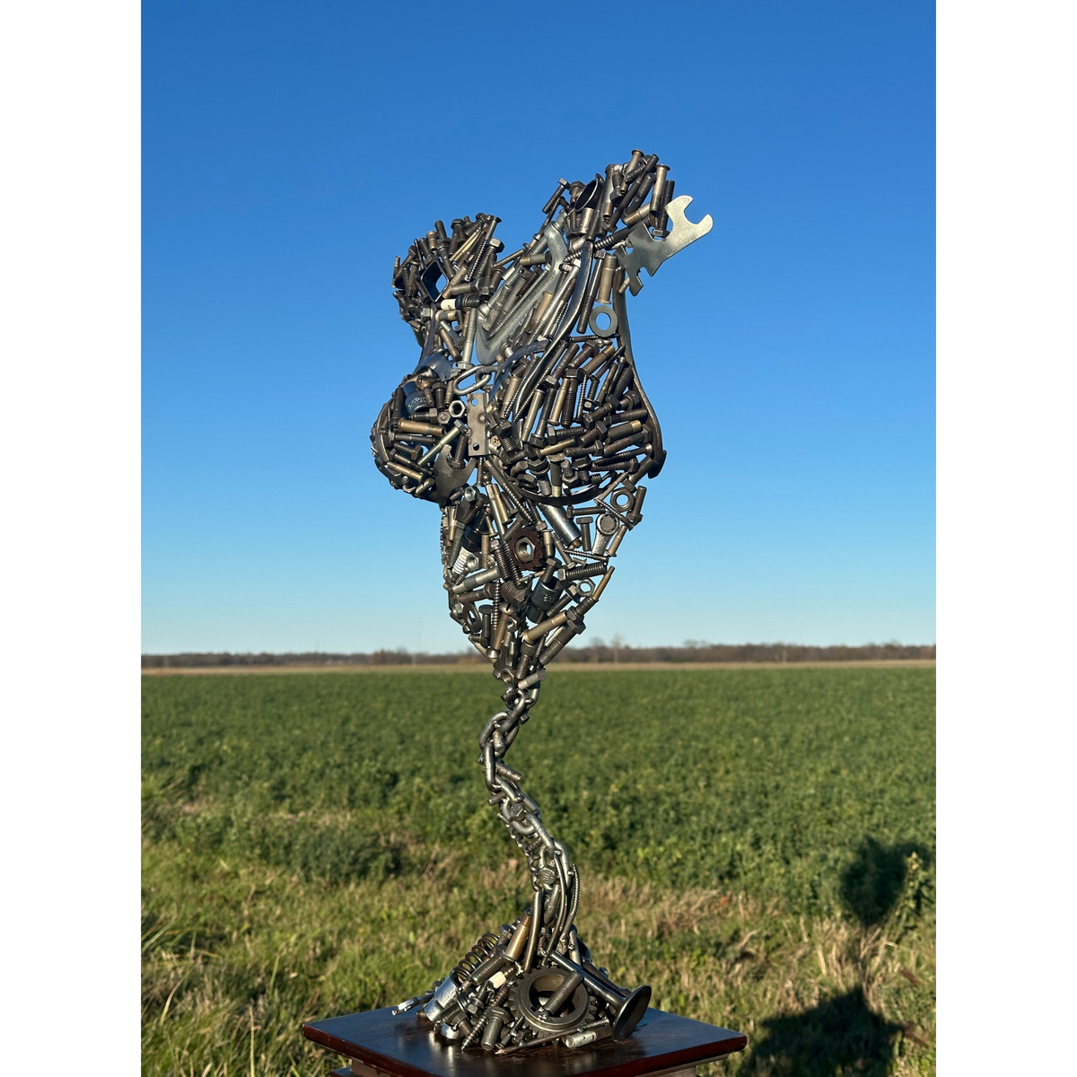 Steel Embodied Sculpture - Noble Designs
