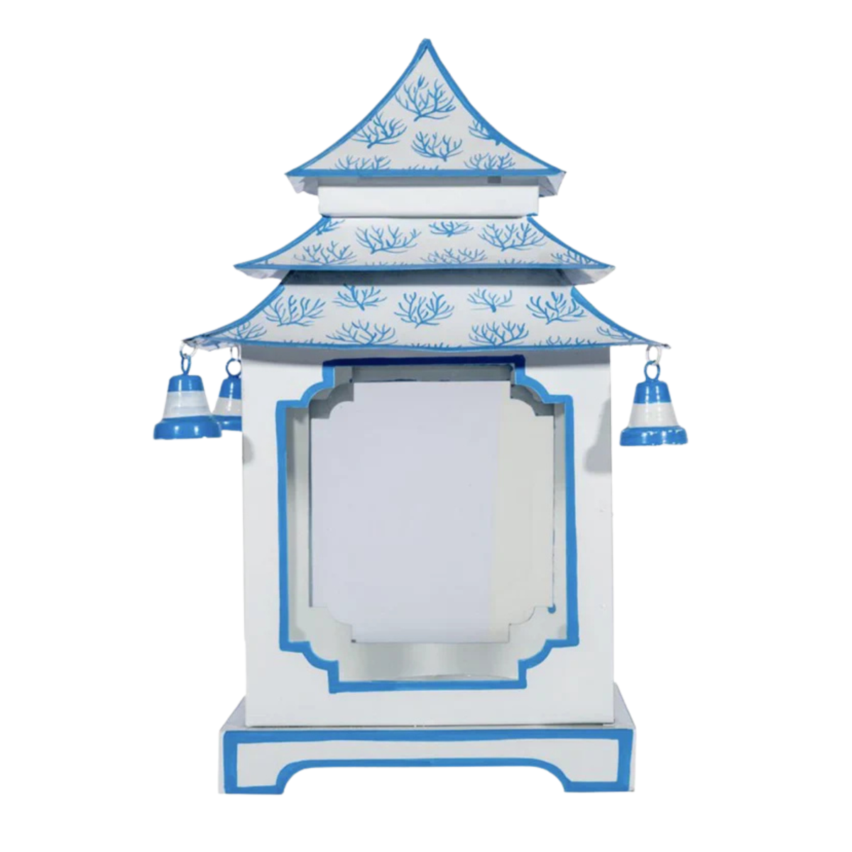 Aqua Coral Pagoda Lantern-Noble Designs