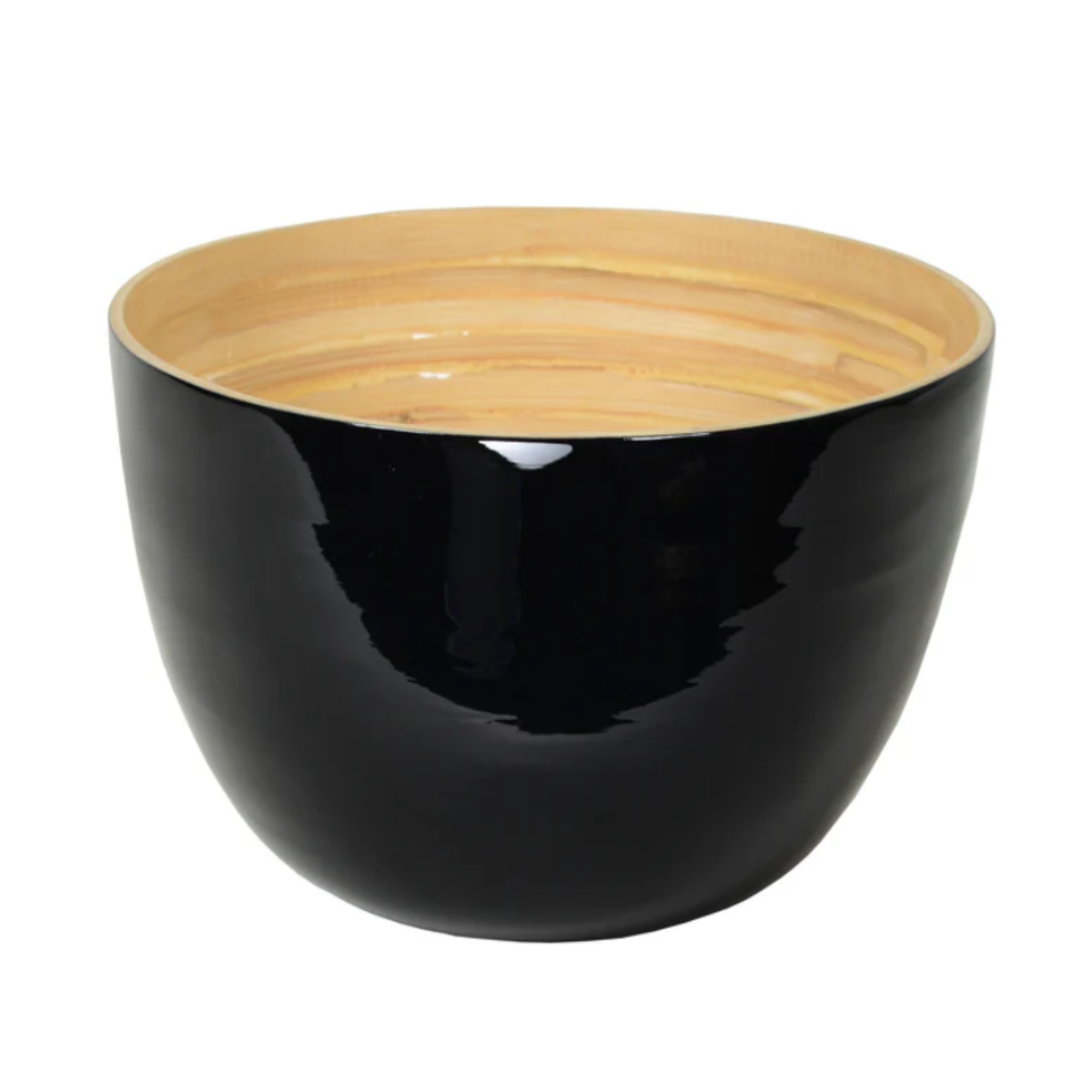 Black Bamboo Mixing Bowl - Noble Designs