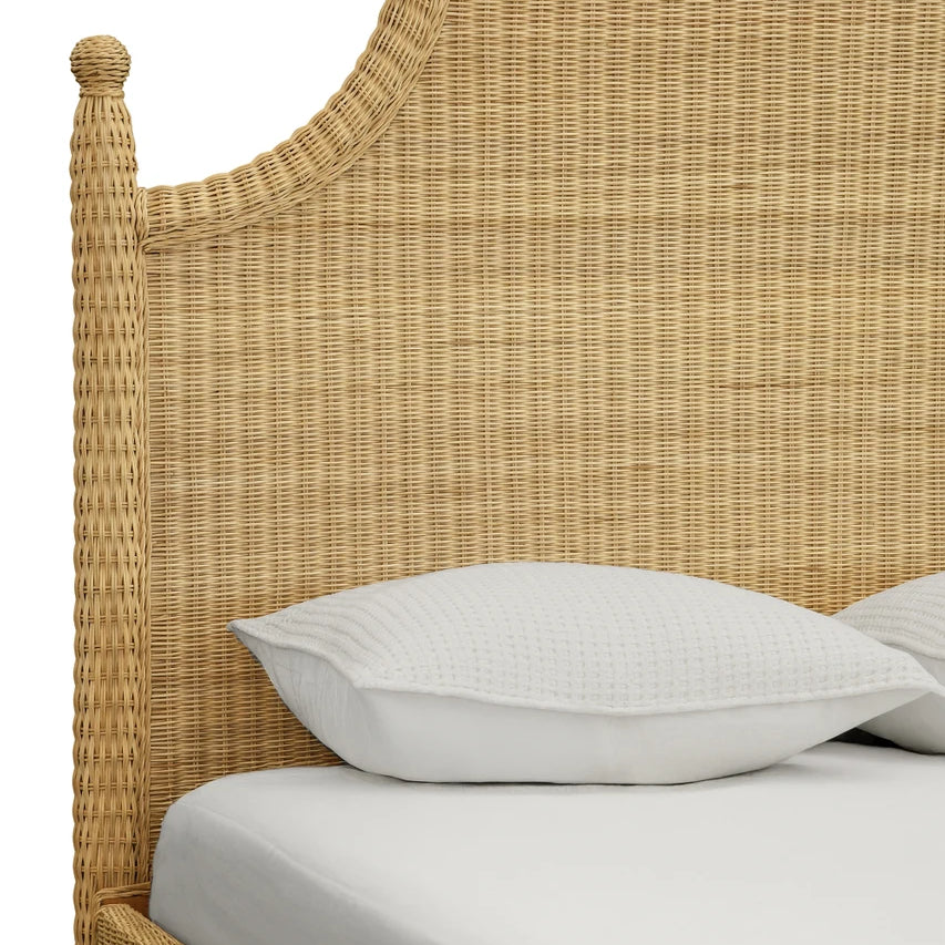 Chamberlain Rattan Bed Frame, Queen