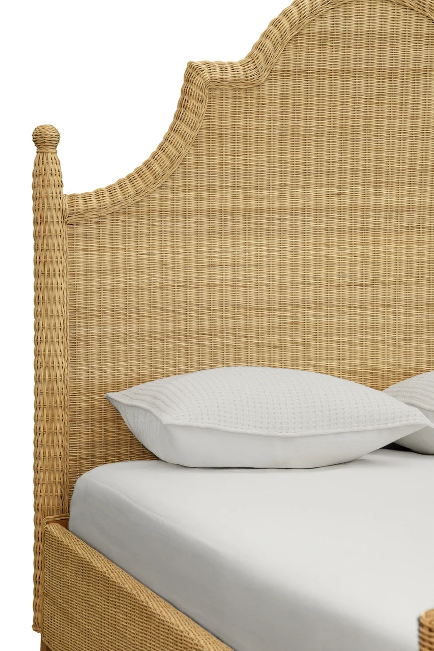 Chamberlain Rattan Bed Frame, Queen