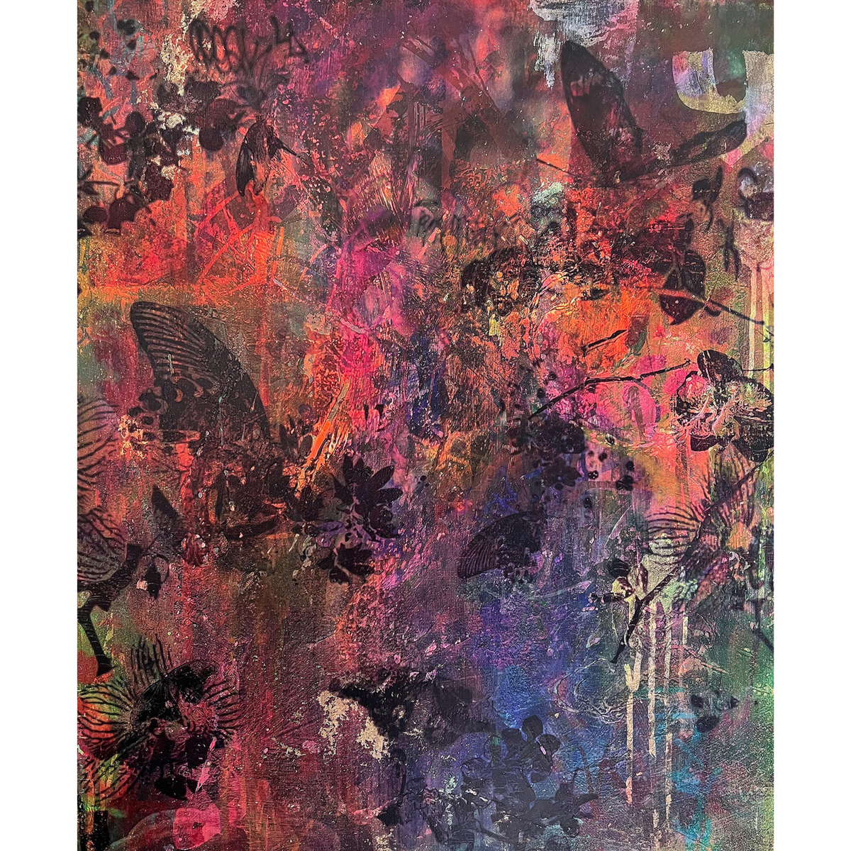 Graffiti Garden No. 7-Noble Designs