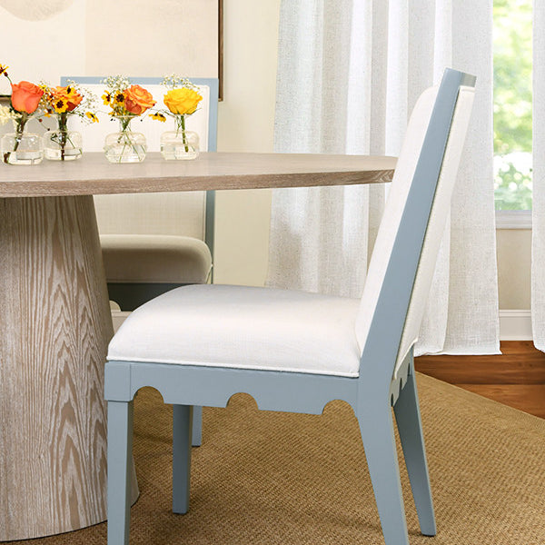 Lanister Light Blue Dining Chair