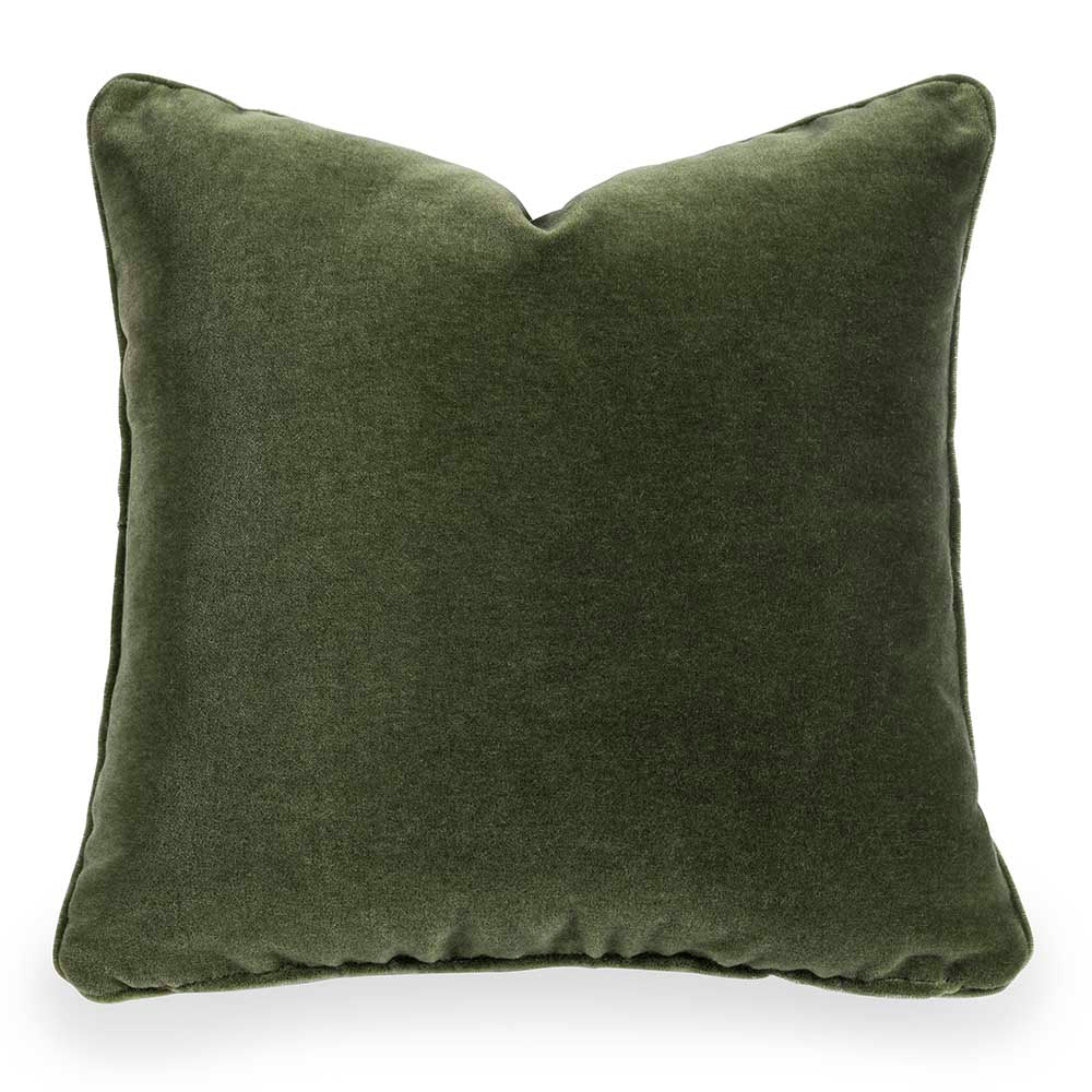 Nevada Olive Flat Sewn Pillow - Noble Designs