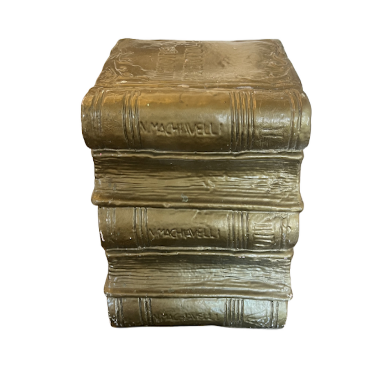 Vintage Ceramic Book Side Table - Noble Designs