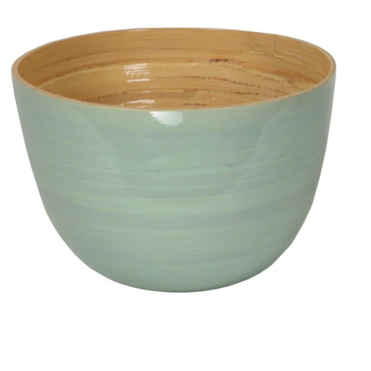 Ice Blue Bamboo Mixing Bowl - Noble Designs