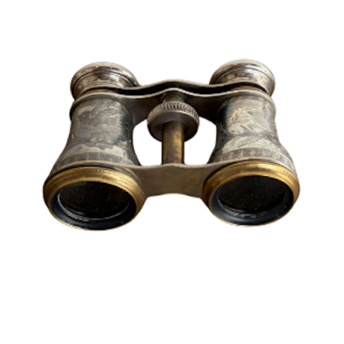 Vintage Silver and Brass Opera Glasses - Noble Designs