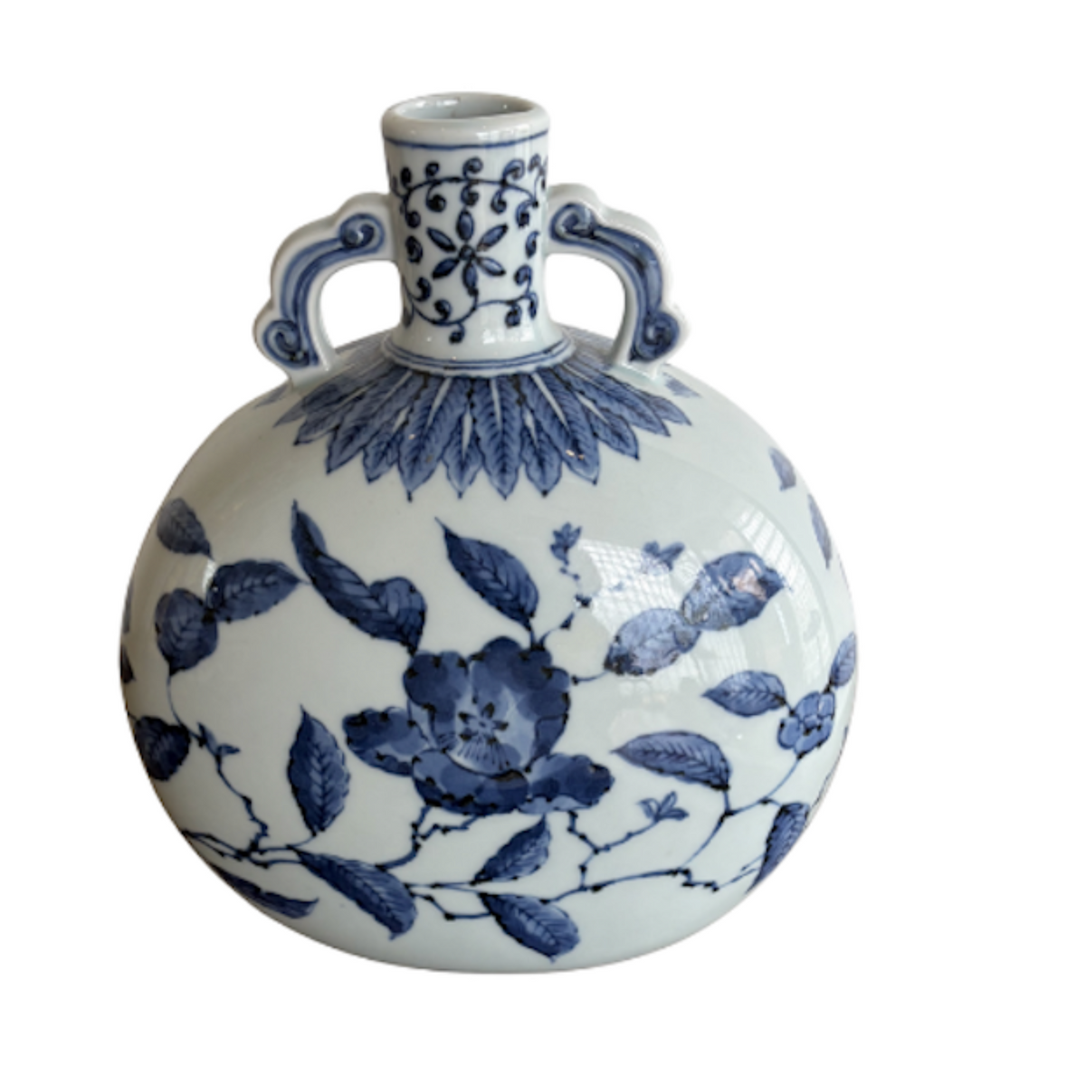 Vintage Blue and White Japanese Jug - Noble Designs