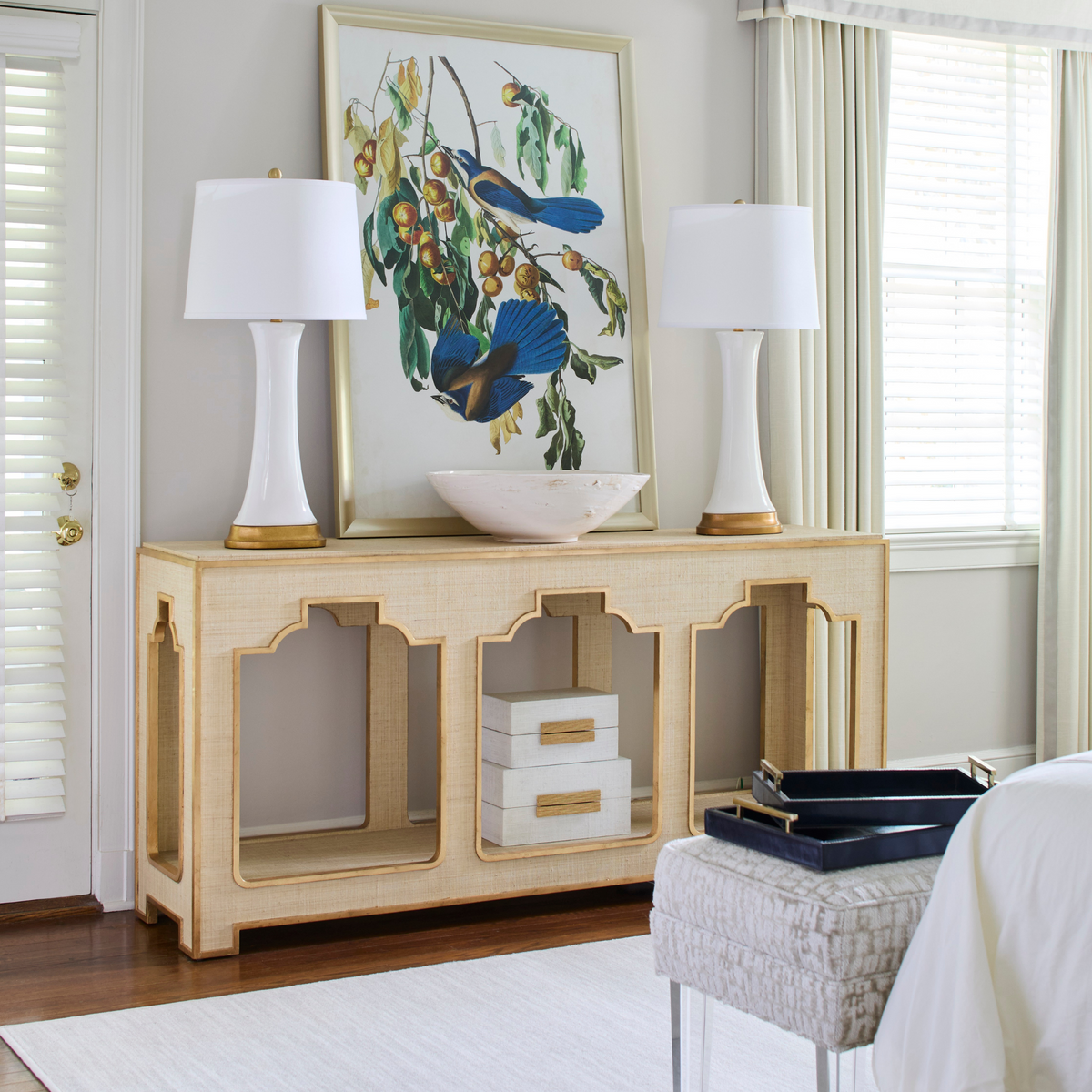 Yangon Console in Cream - Noble Designs2