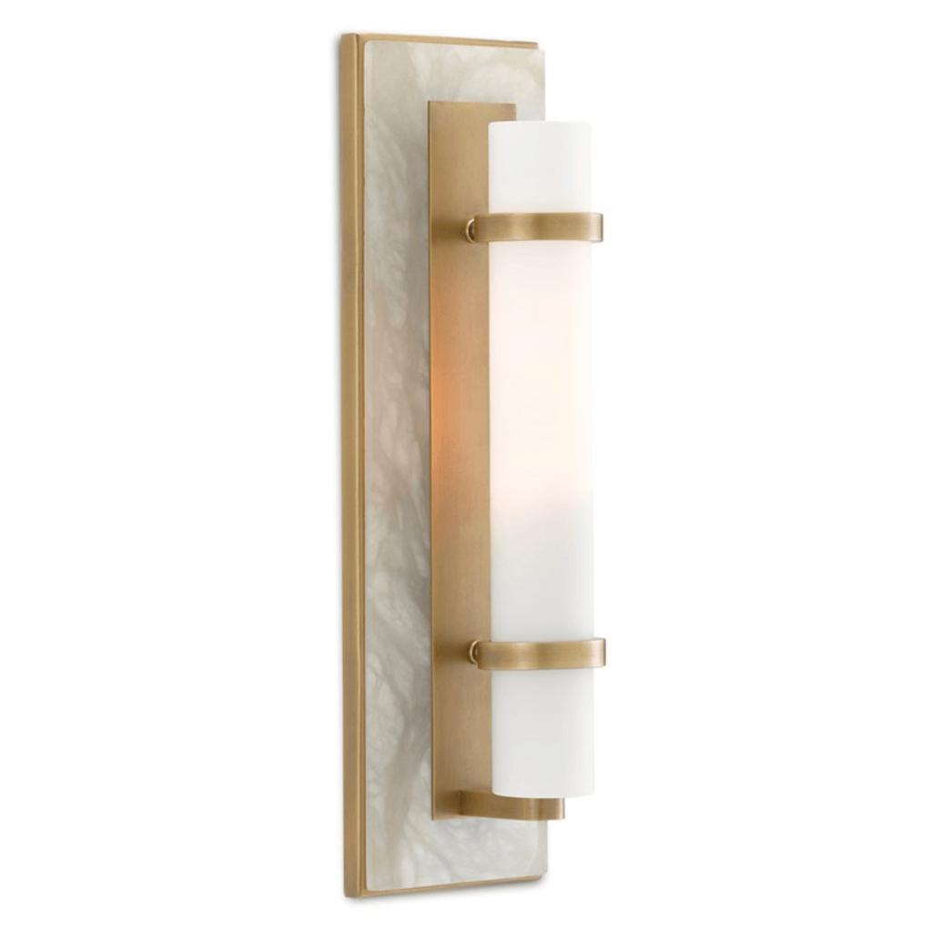 Bruneau Brass Wall Sconce - Noble Designs