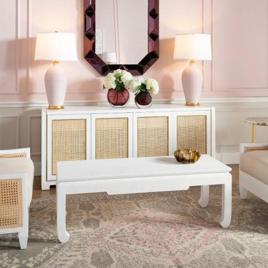 Bethany Coffee Table in Vanilla - Noble Designs