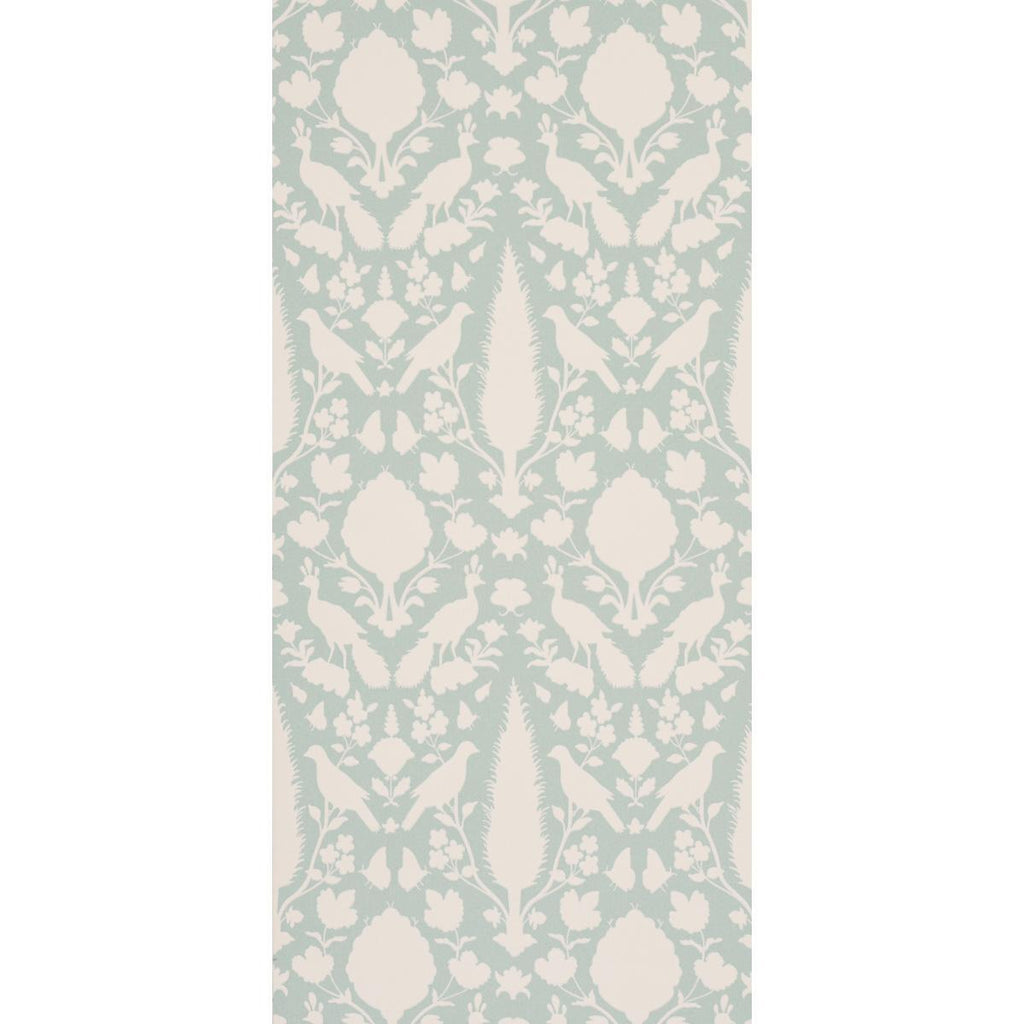 Chenonceau in Aquamarine Wallpaper - Noble Designs