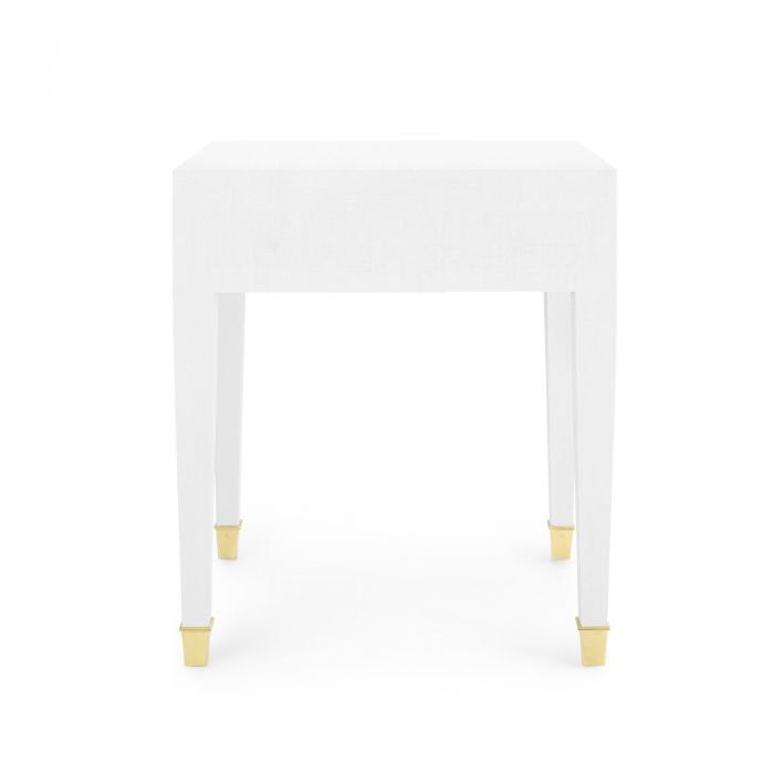 Claudette 1-Drawer Side Table - Noble Designs