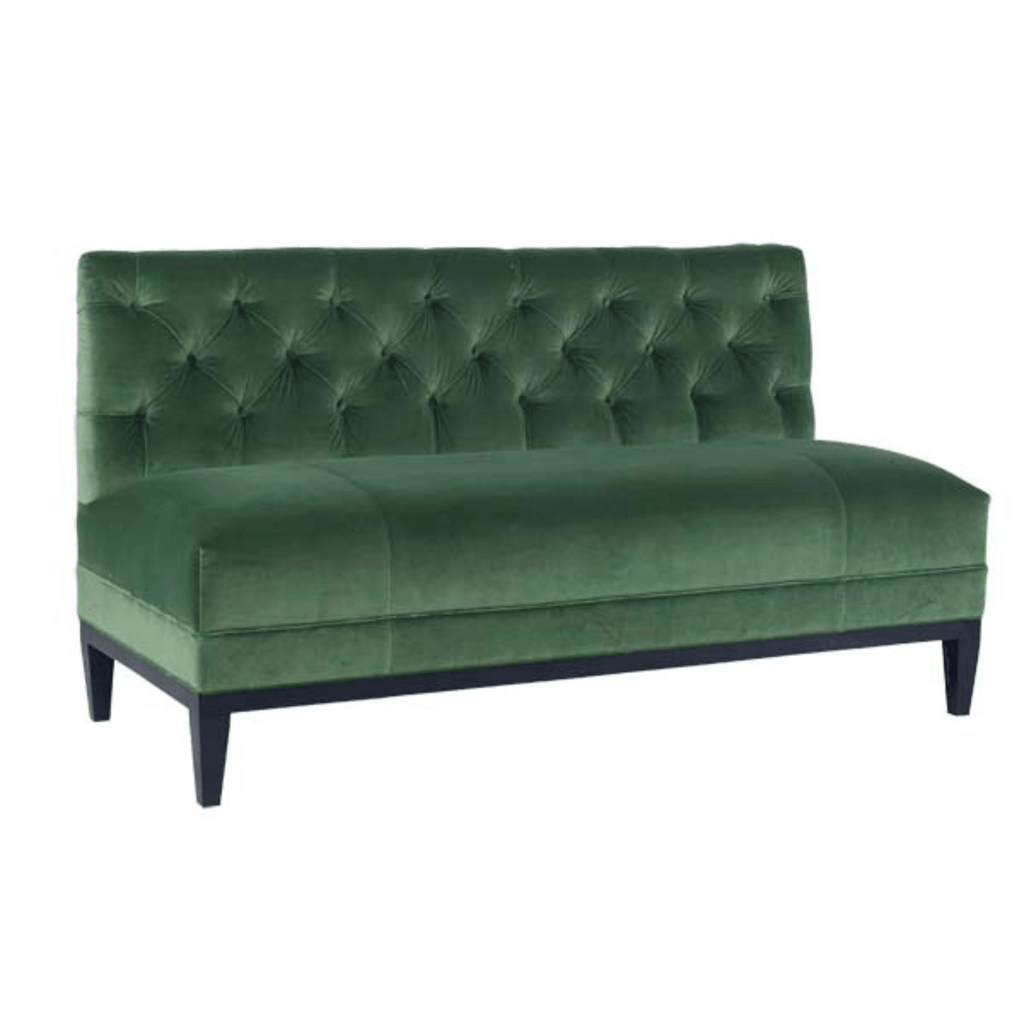 Gatsby Banquette - 64" Tufted Back Armless Unit - Noble Designs