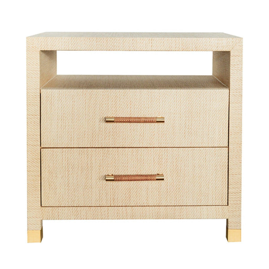 Hancock Two Drawer Side Table - Noble Designs