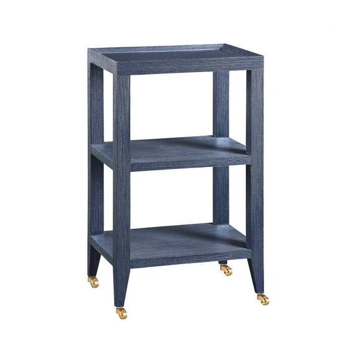 Isadora Side Table, Navy Blue - Noble Designs