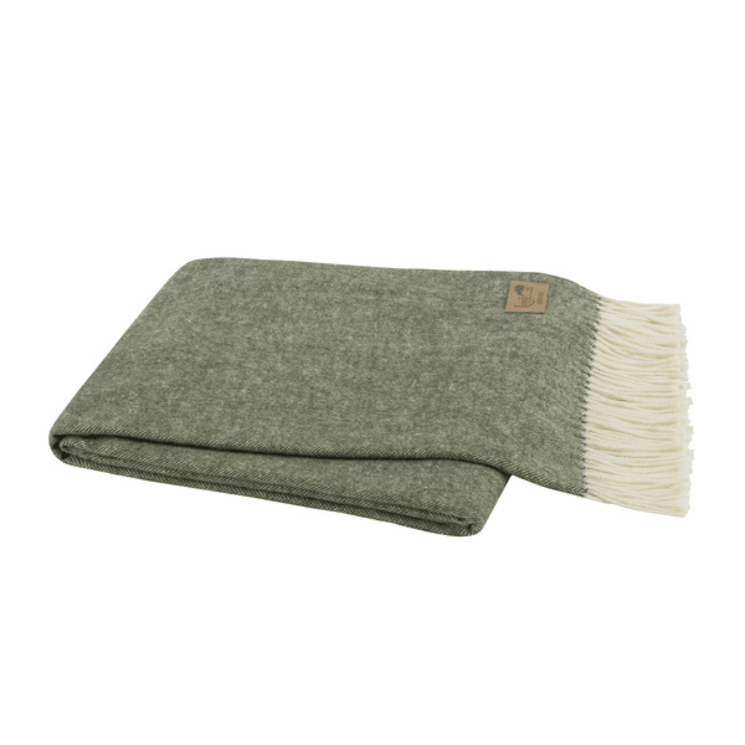 Italian Herringbone Throw - Noble Designs