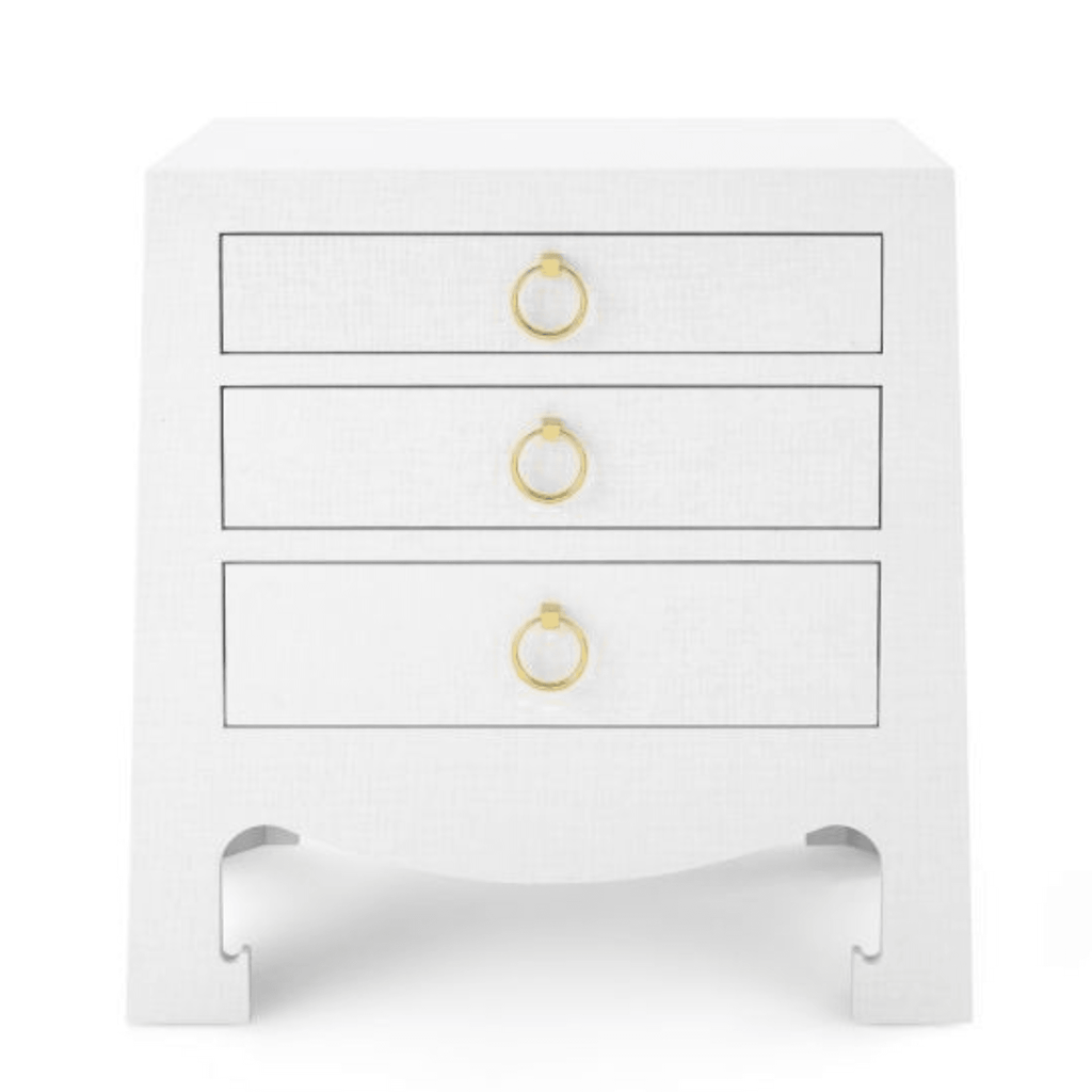 Jacqui 3-Drawer Side Table - Noble Designs