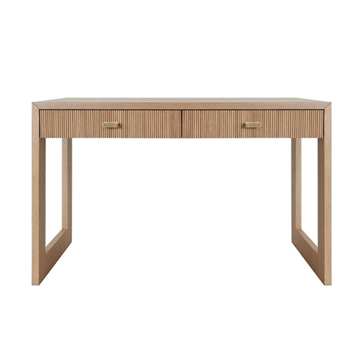 Larkin Two Drawer Desk - Noble Designs