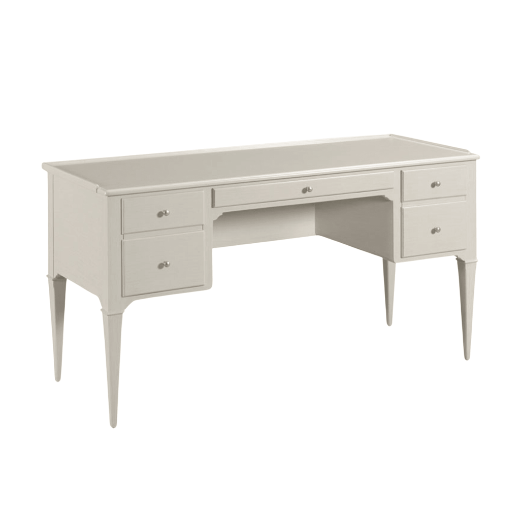 Marseille Writing Desk with Dual File Storage - Noble Designs
