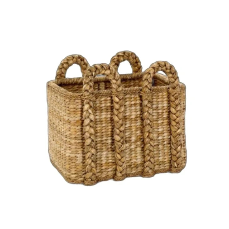 Mainly Baskets Large Rectangular Rush Basket - Noble Designs