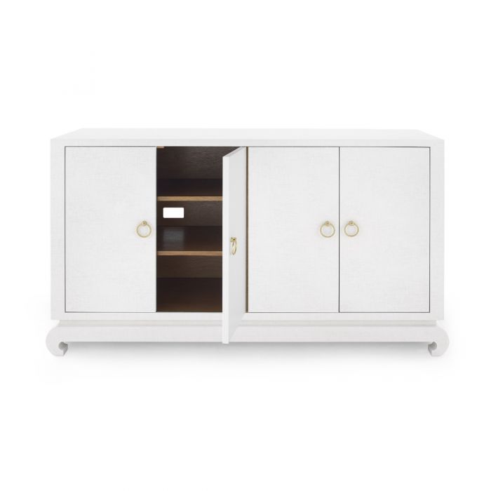 Meredith 4-Door Cabinet - Noble Designs