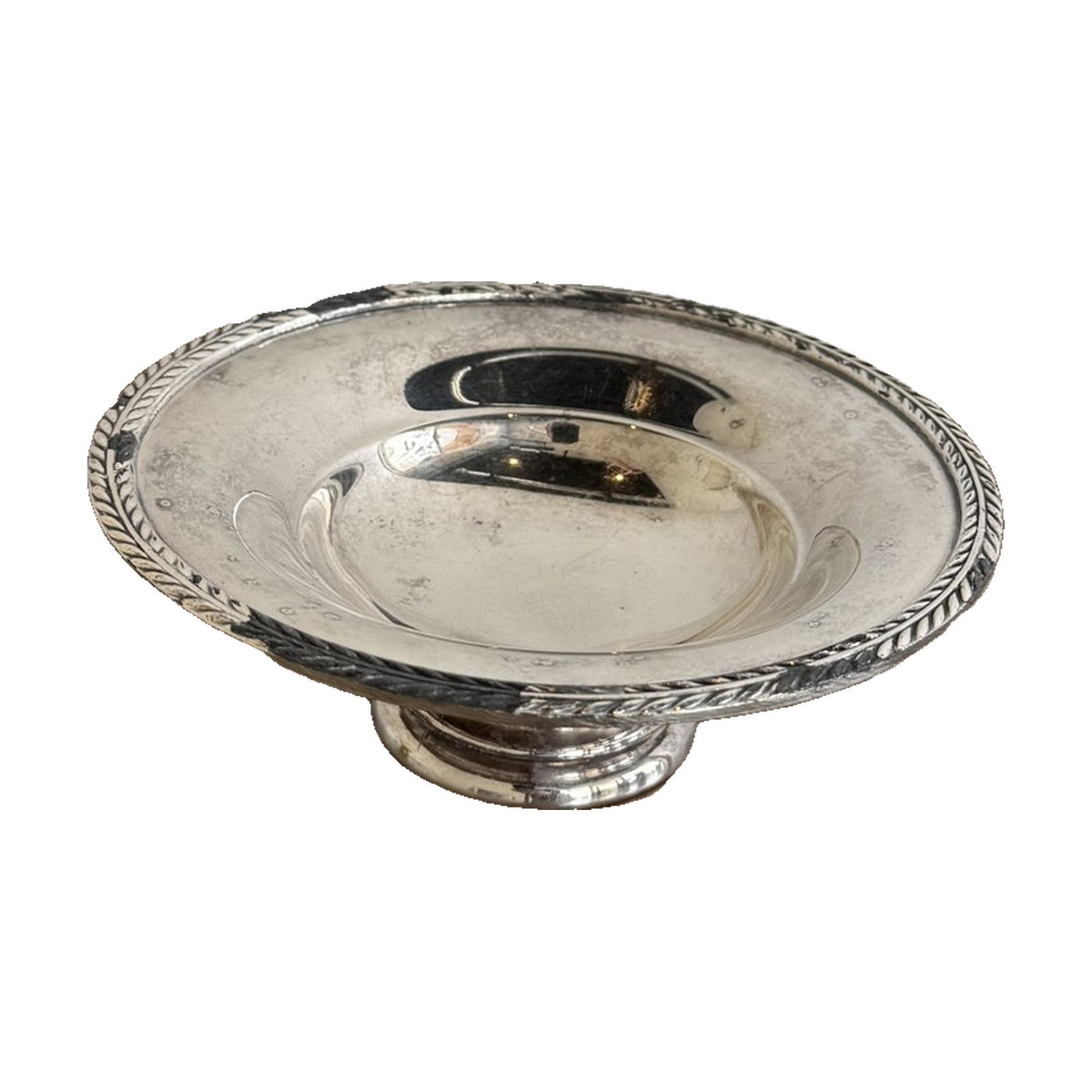Poole Silver Footed Bowl - Noble Designs