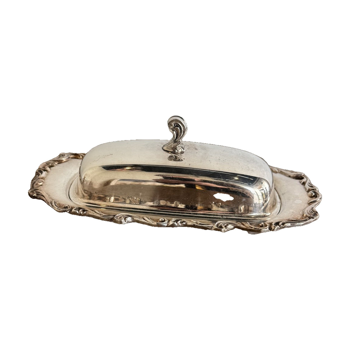 Silver Butter Dish - Noble Designs