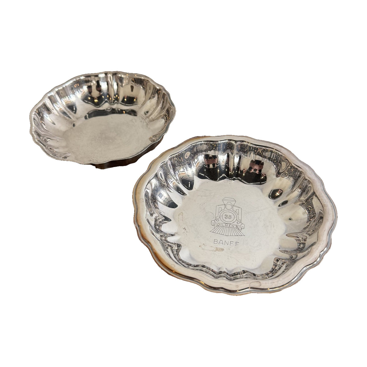 W.M. Rogers Stamped Candy Dishes, Set of 2 - Noble Designs