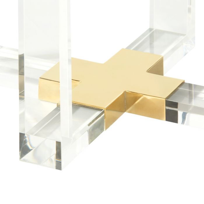 Otis Side Table, Clear - Noble Designs