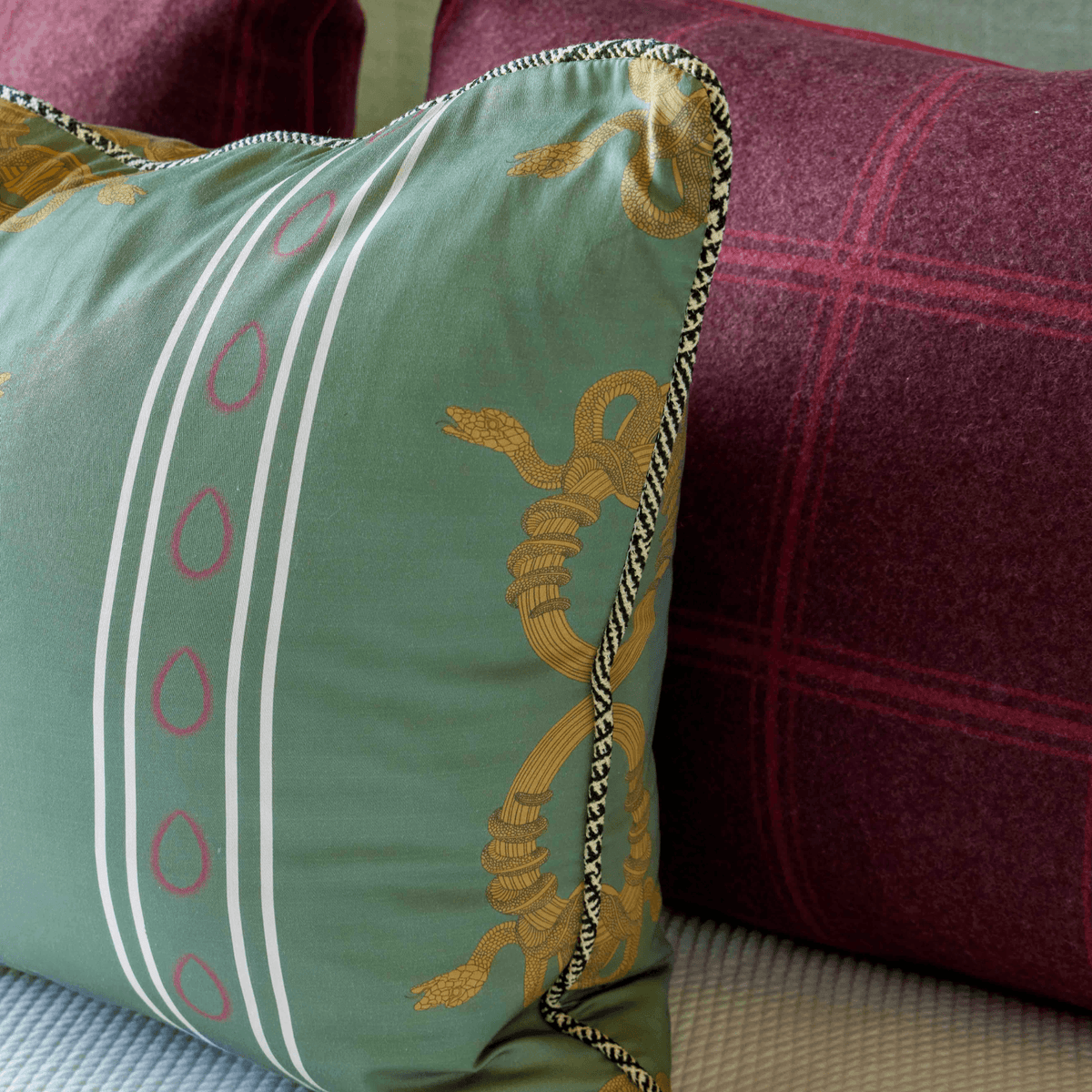 Serpentine Pillow - Noble Workroom