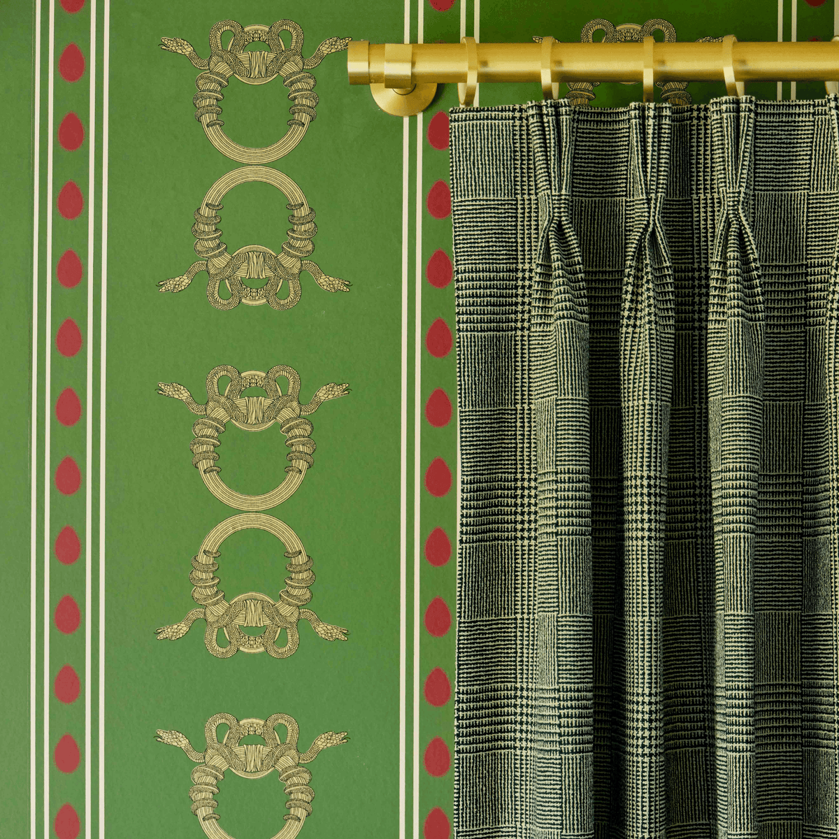 Serpentine Wallpaper - Noble Workroom