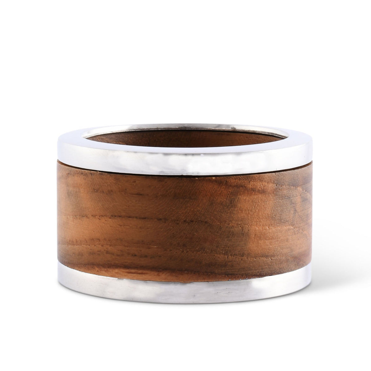 Modern Tribeca Teak Napkin Ring - Noble Designs