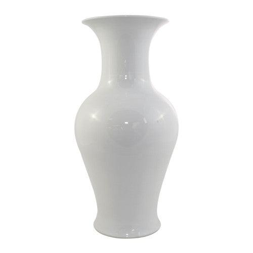 White Fishtail Vase - Noble Designs