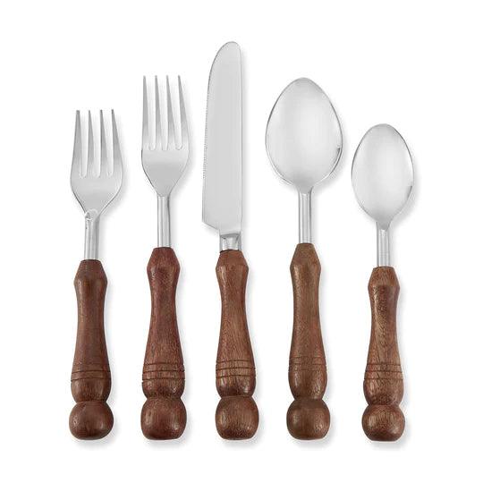 Wood Handle Flatware - Noble Designs