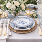 Ivory Pearlized Five Piece Flatware Set