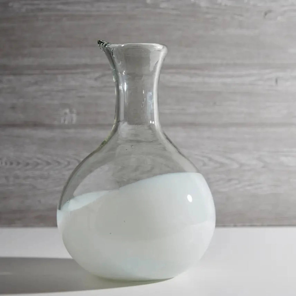 Handblown Glass Carafe - Noble Designs