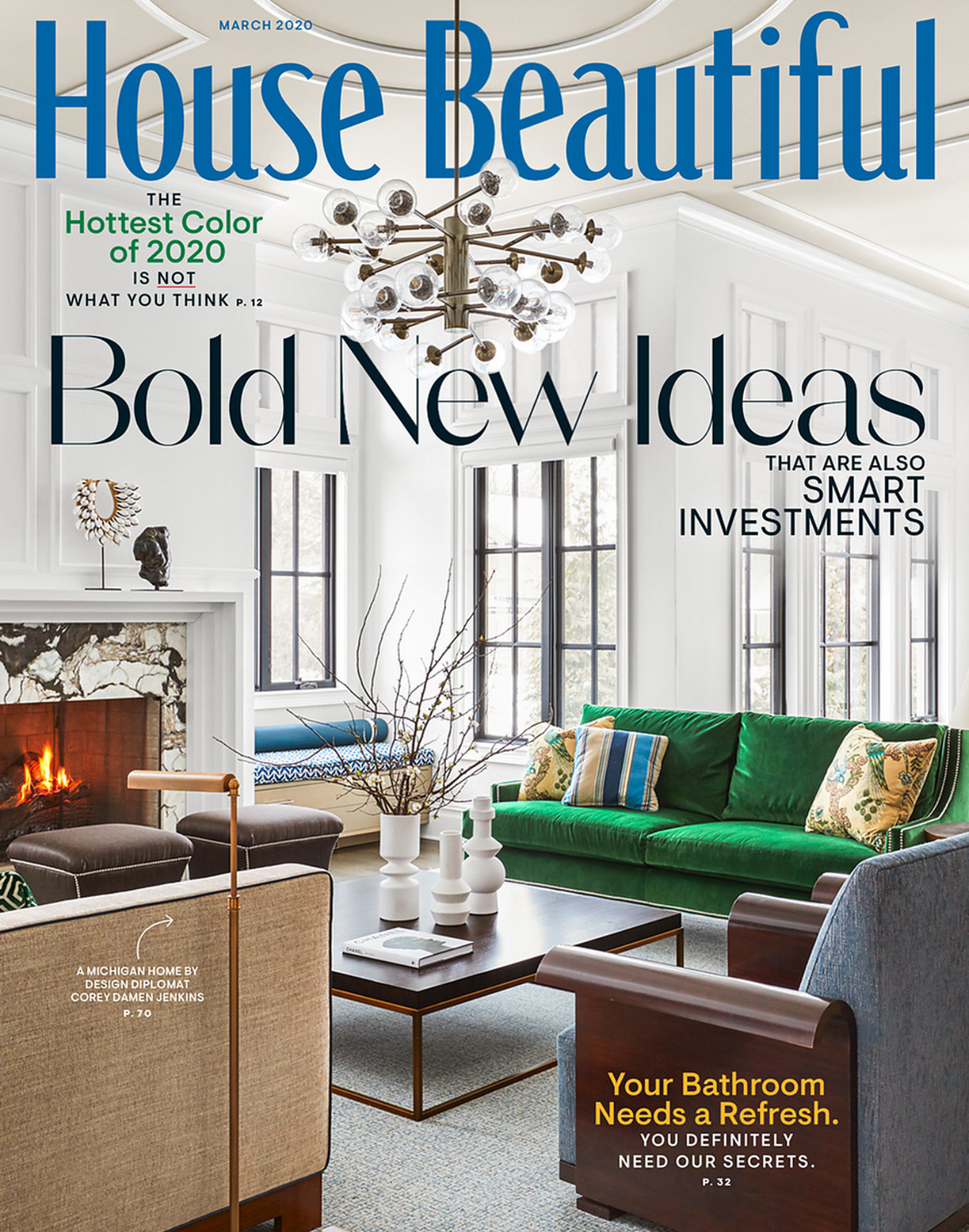 House Beautiful Cover - March 2020