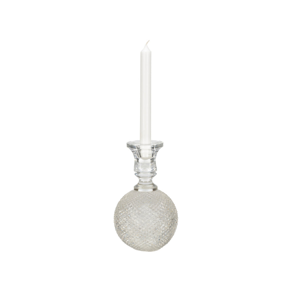 Glass Round Candleholder - Noble Designs