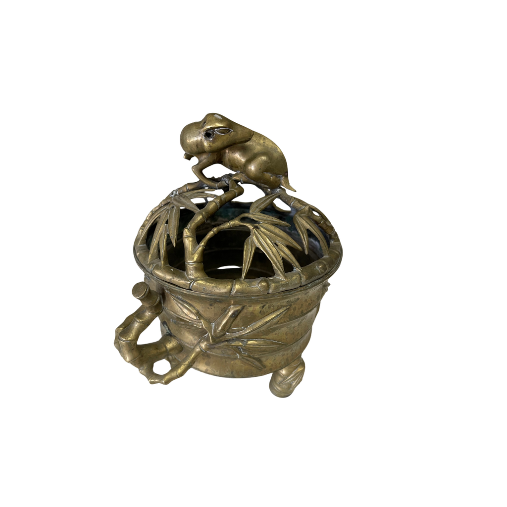 Asian Inspired Brass Censer - Noble Designs