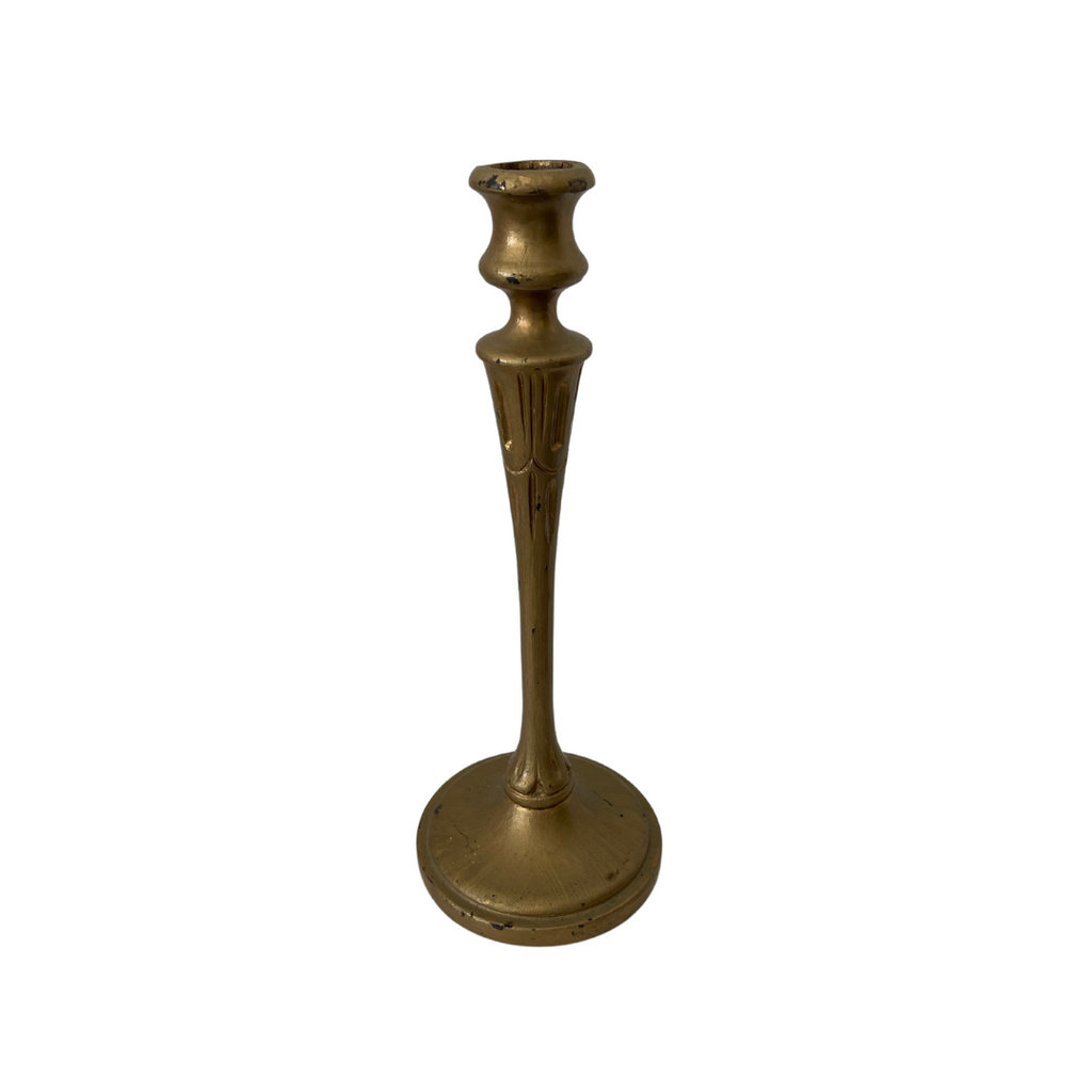 Brass Candlestick with Egg - Noble Designs