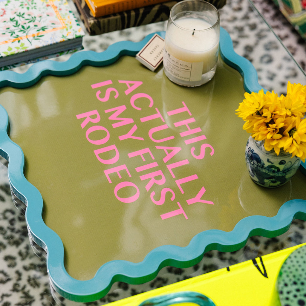 Rodeo Large  Lacquer Tray - Noble Designs