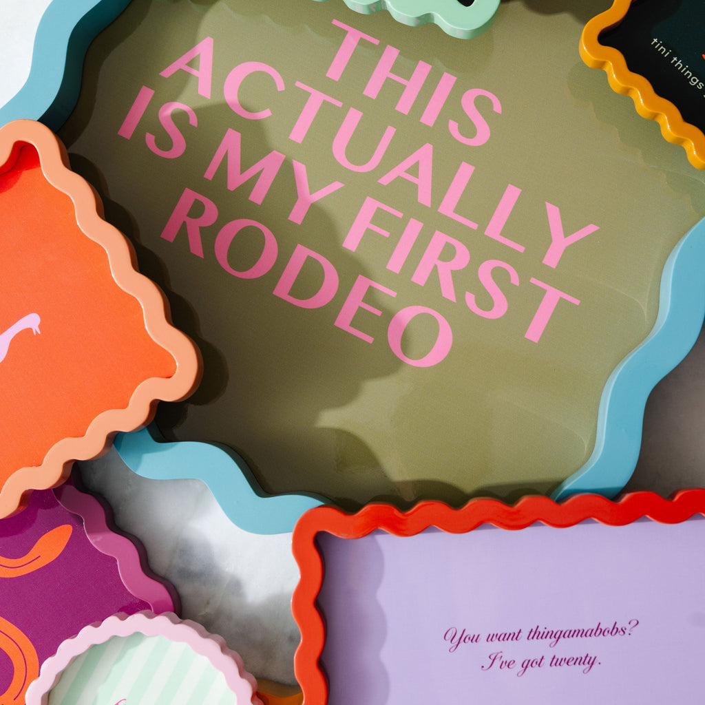 Rodeo Large  Lacquer Tray - Noble Designs