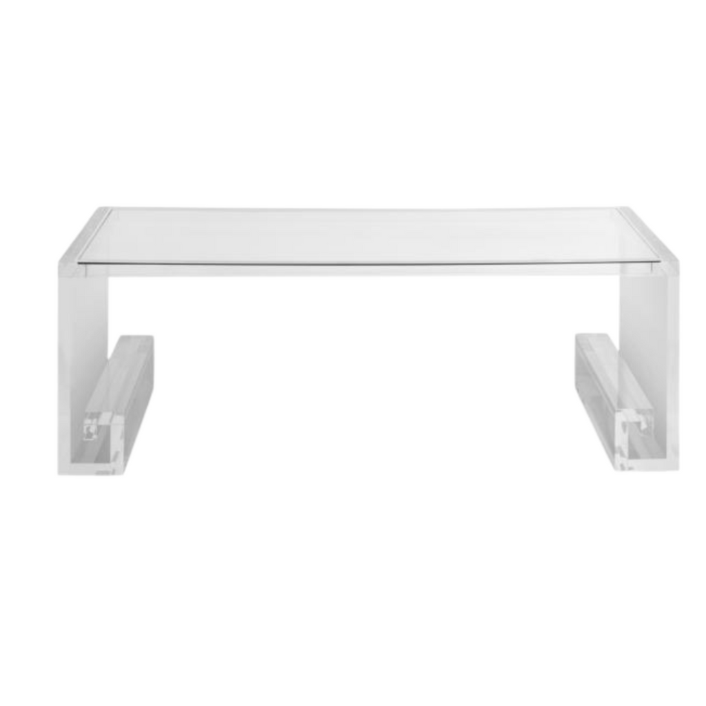 Molly Acrylic Cocktail Table - Noble Workroom