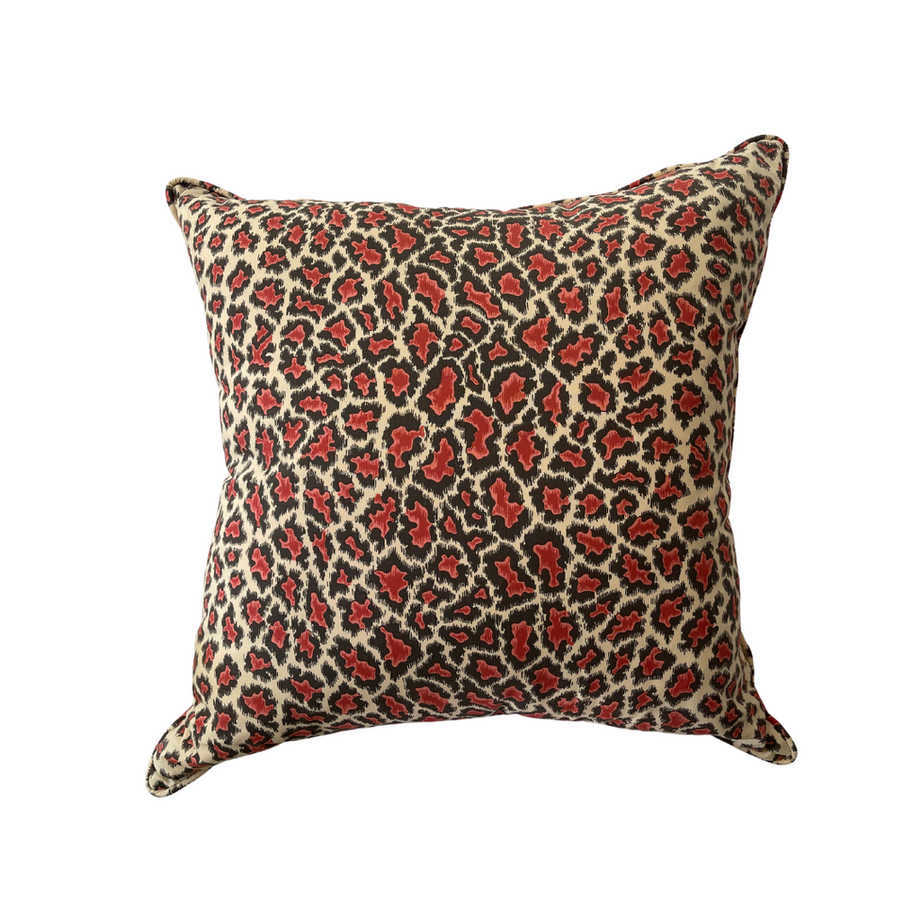 Vintage Animal Print Pillow - Noble Designs