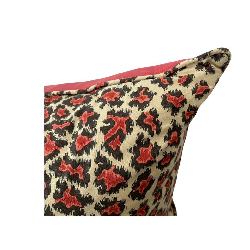 Vintage Animal Print Pillow - Noble Designs