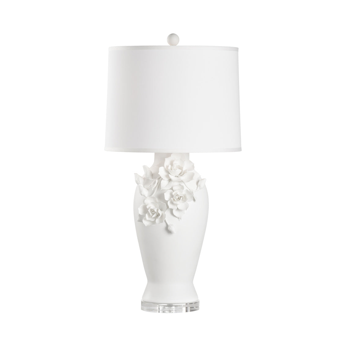 Savoir Faire Lamp in White - Noble Designs