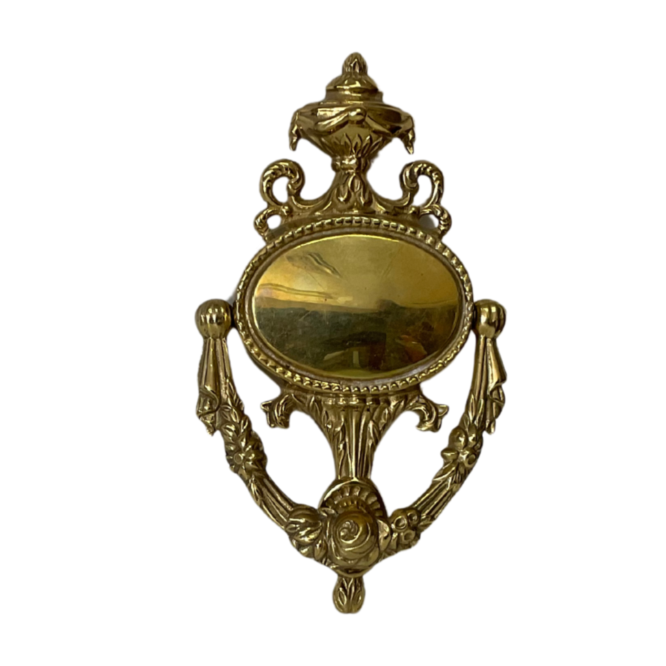 Large Heavy Brass Door Knocker - Noble Designs