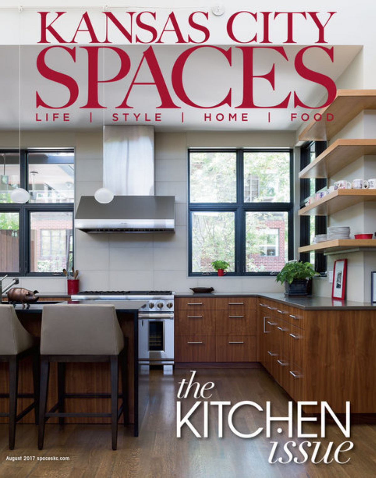 Kansas City Spaces Cover - August 2017