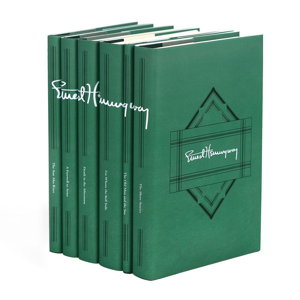 Ernest Hemingway Signature Book Set - Noble Designs